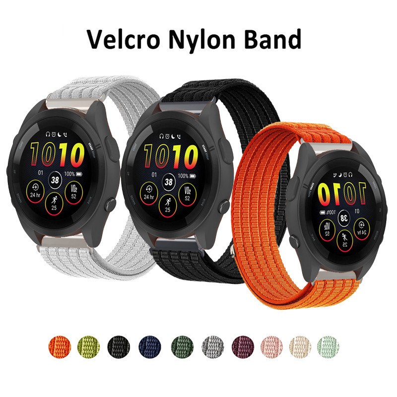 Dây đeo dệt vòng Nylon thể thao Garmin 18mm 20mm 22mm cho Garmin Vivoactive 5 6 / Venu 4 3 3s 4s sq 