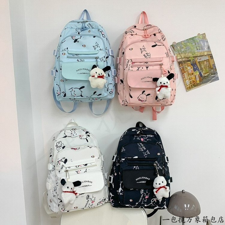 Mới Nữ Schoolbag Dung Tích Lớn Đơn Giản Xu Hướng Thời Trang Trường Trung Học Sinh Đại Học Mori Ba Lô Khuôn Viên Ba Lô