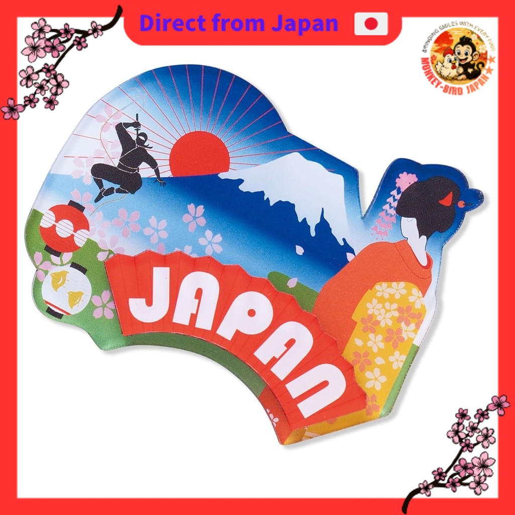 Local Magnets (Japanorama - Japan) monkey bird shop JAPAN