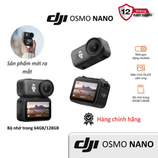 DJI Osmo Nano 64GB/128GB - Camera hành động siêu nhỏ gọn - Hàng Chính Hãng - Bảo hành 12 tháng