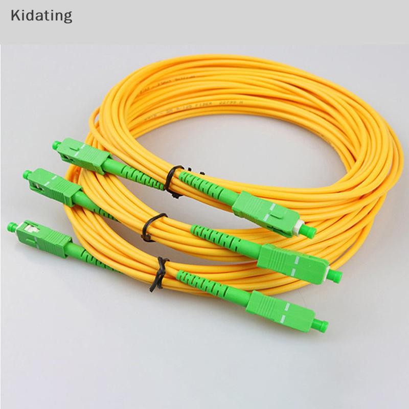 Kidating SC / APC-SC / APC Fiber Patch Cord Chế độ đơn 9 / 125 G652D LSZH 1m2m3m Cáp nhảy sợi quang 