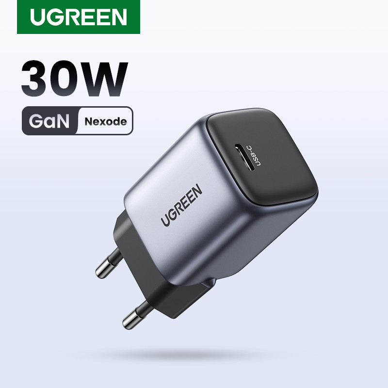 Ugreen GaN 20W 30W Cốc sạc nhanh PD USB Type C PD3.0 QC3.0
