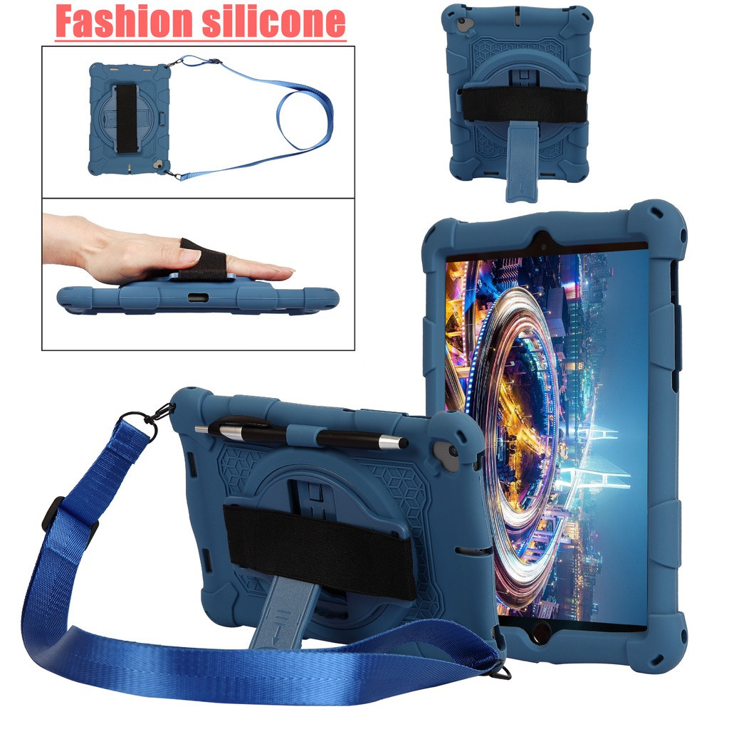 Ốp Lưng Cho iPad Mini 1 2 3 Silicon Mềm Chống Sốc Ốp Lưng Chân Đế Trẻ Em Cho Ipad Mini mini5 mini4 m