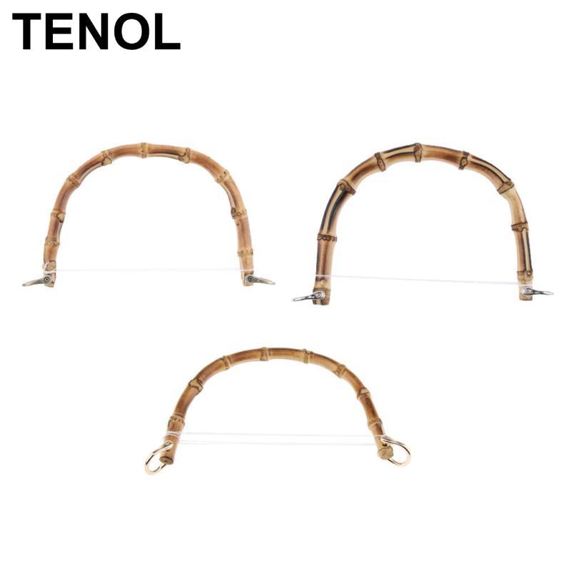 Tre Tự Nhiên DIY Ví Túi Tay Cầm Thay Thế Cho Túi Handmade Túi Xách Tote Ví Làm Đồ Dùng