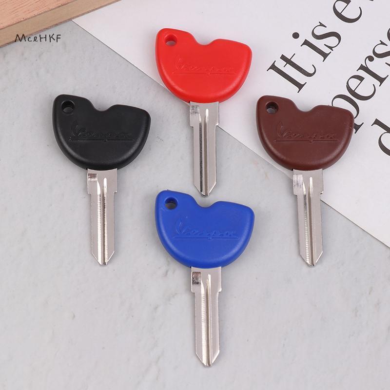 MceHKF Cho Trống Chìa Khóa Xe Máy Cho Vespa Logo VTE Fly 125 200 250 300 GTV LXV150 GTV250 GTS GTS25