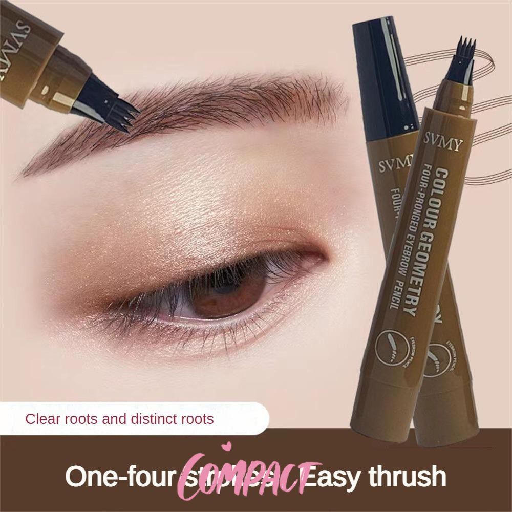 SVMY Fine Smooth Root With Natural Wild Eyebrow Four Forks Liquid Eyebrow Pen