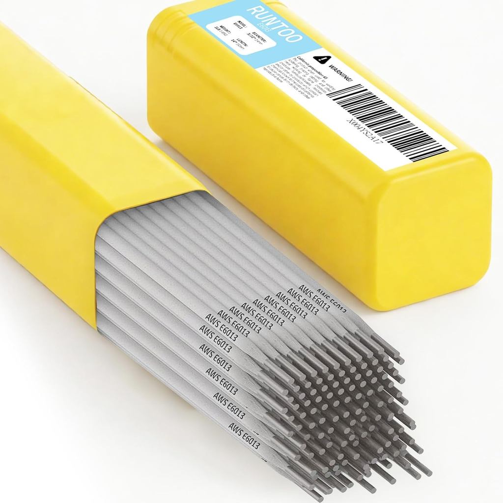 Que hàn Runtoo E6013 3/32′′ 1lb, điện cực thép Carbon cho máy hàn hồ quang