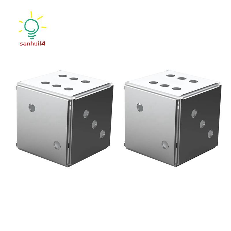 Bộ hàn xúc xắc 16 tấm hàn, DIY Square 1 PC, Thép nhẹ 2 mảnh