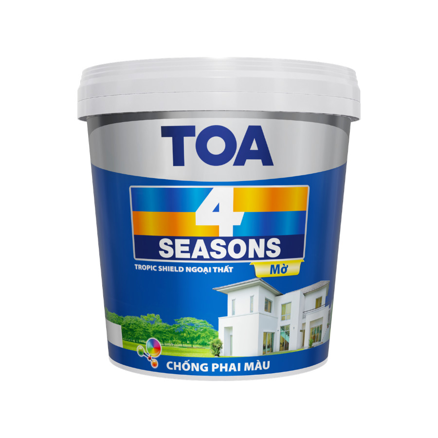 TOA 4 Seasons Tropic Shield Ngoại Thất - Bề Mặt Mờ, Phủ Cao - A19 Pro