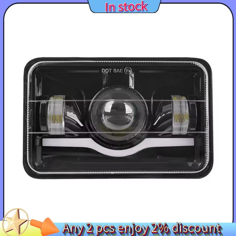 Còn hàng-Projector Ống kính hình cầu Đèn pha LED 4 "X6" Đèn pha H4656 H4651 cho DRZ400S DRZ400SM DRZ