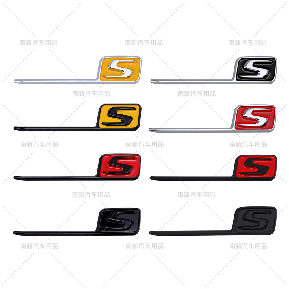 Logo AMG S GT43S GT63S A45S C63S 3D Kim Loại Untuk Mercedes Benz Miếng Dán Bonet Belakang Sửa Đổi