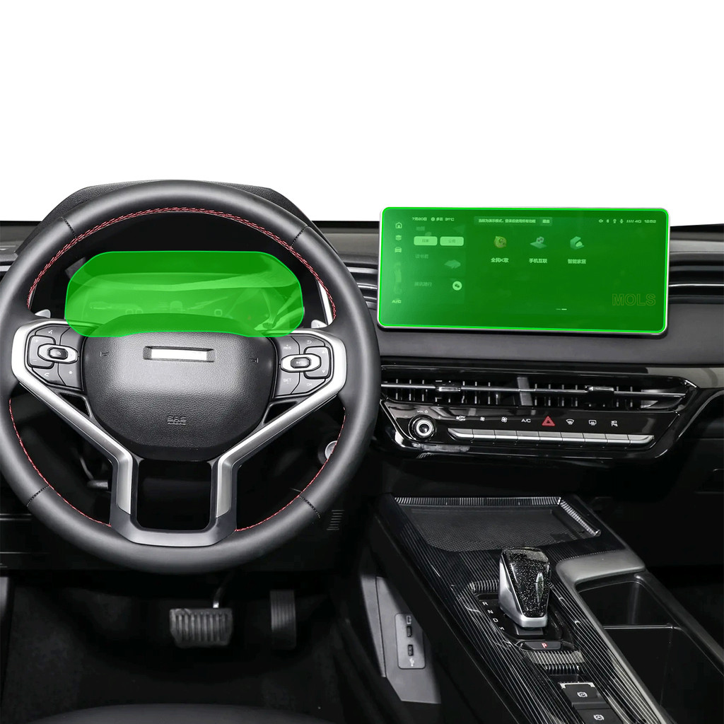 Premium-Anti-Glare 9H Chống Trầy Xước & Vỡ Tường Lớn GMW HAVAL Jolion Pro Chitu Cụm Điều Khiển Trung