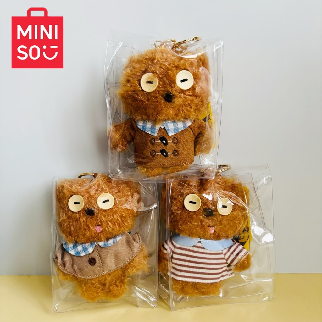 MINISO MINISO Minion Series Tim Cross-Dressing Sang Trọng Mặt Dây Chuyền Móc Chìa Khóa Trang Sức Quà