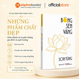 Sách - Bông Sen Vàng - Sơn Tùng (Omega Plus)