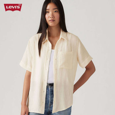 Levi's - Áo Sơ Mi Nữ Tay Ngắn 001Sj-0001
