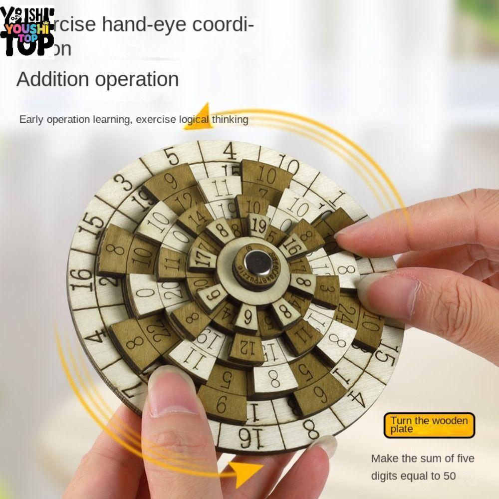 YOUSHI TOP Đồ chơi xếp hình kỹ thuật số Brain Teaser IQ Test Kids