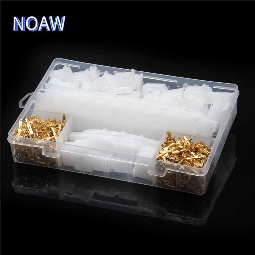 NOAM‌ 580 chiếc Pin Header Connector, Pin Count 2 3 4 6 9 Crimp Terminal Wire Connector Kit, Loại kế