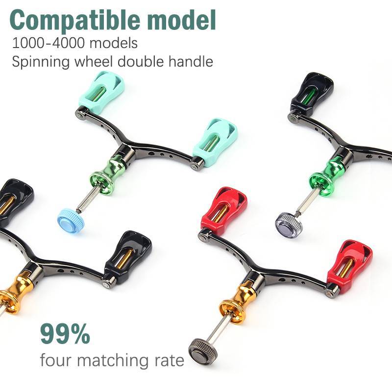 DIAPER & CORED Horton Spinning Reel Dual Swing Arm CNC Metal Swing Arm cho 1000-4000 Fishing Reel YT