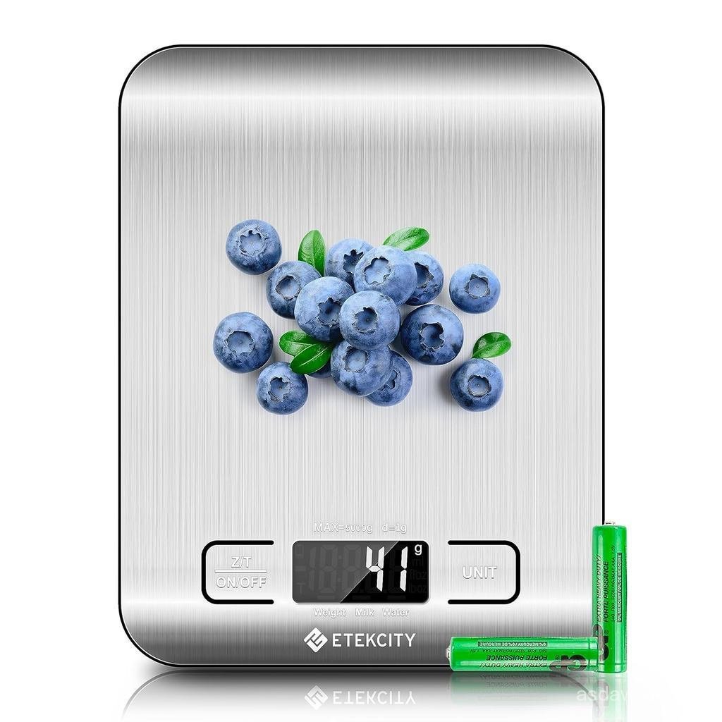 Etekcity Food Kitchen Scale, Digital Gram/Ounce Display, Suitable for Weight Loss, Baking, Cooking, 