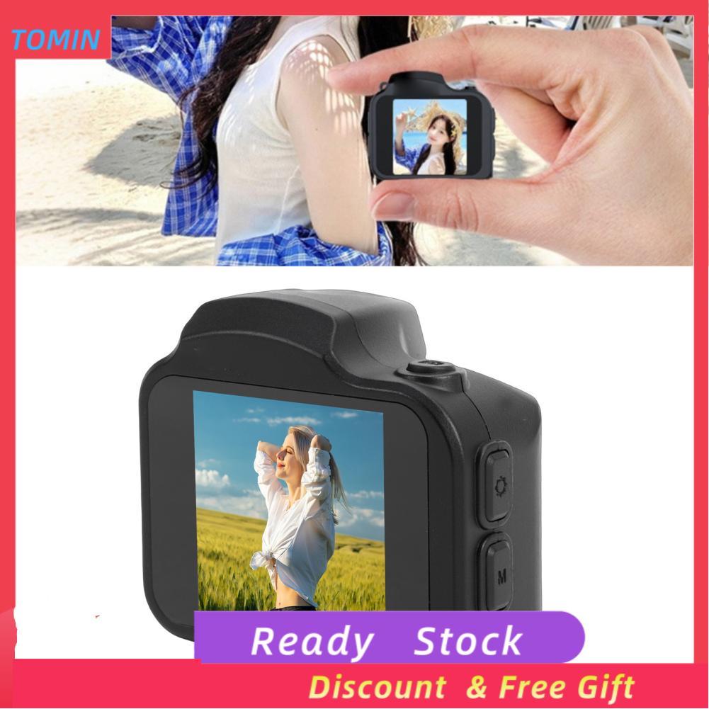 Tominihouse Móc khóa cổ điển máy ảnh ngón tay cái Yunseity 64MP 4K với màn hình 1,54 inch và 28 bộ l