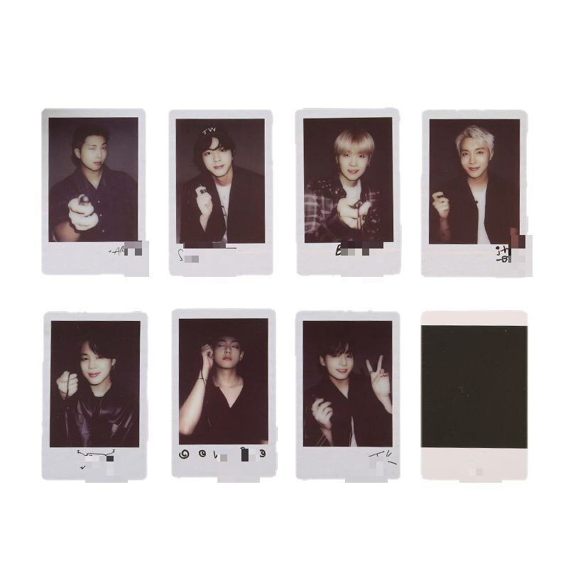 Photocard Youth League Tian Jungkook V JIN Polaroid Photocard (Xử lý giá thấp)