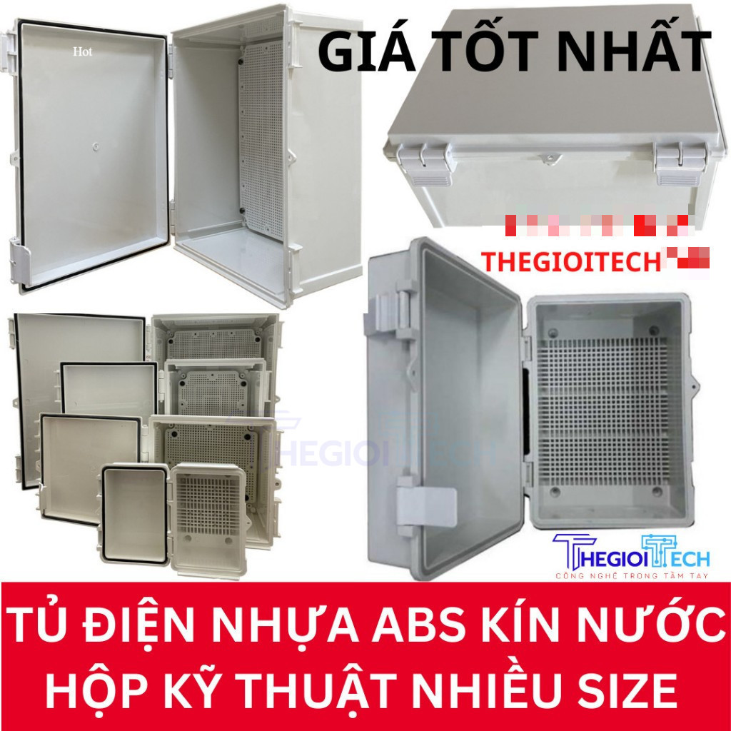 TH Tủ điện Hộp kỹ thuật kín chống nước nhựa ABS Lihhan KYE HKT01/02/03/04 150x190x115 225x155x125 29