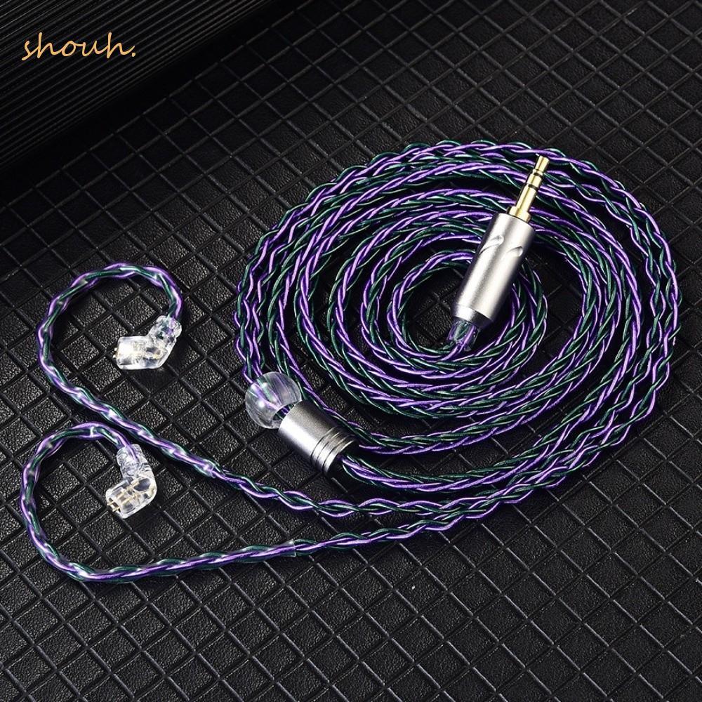 Dây nâng cấp tai nghe SHOUH, Cáp tai nghe QKZ T1 0,75MM 8 dây, Tai nghe có dây 2Pin KZ KZ KZ Hiệu su