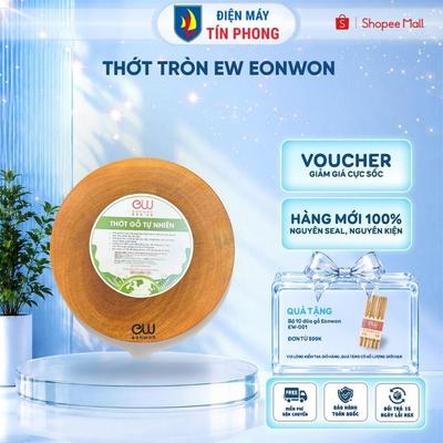 Thớt tròn Ew Eonwon - Gỗ tự nhiên An toàn cho sức khỏe