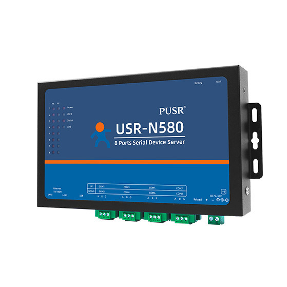 USR-N580 8 RS485 Ports Serial Ethernet Converter