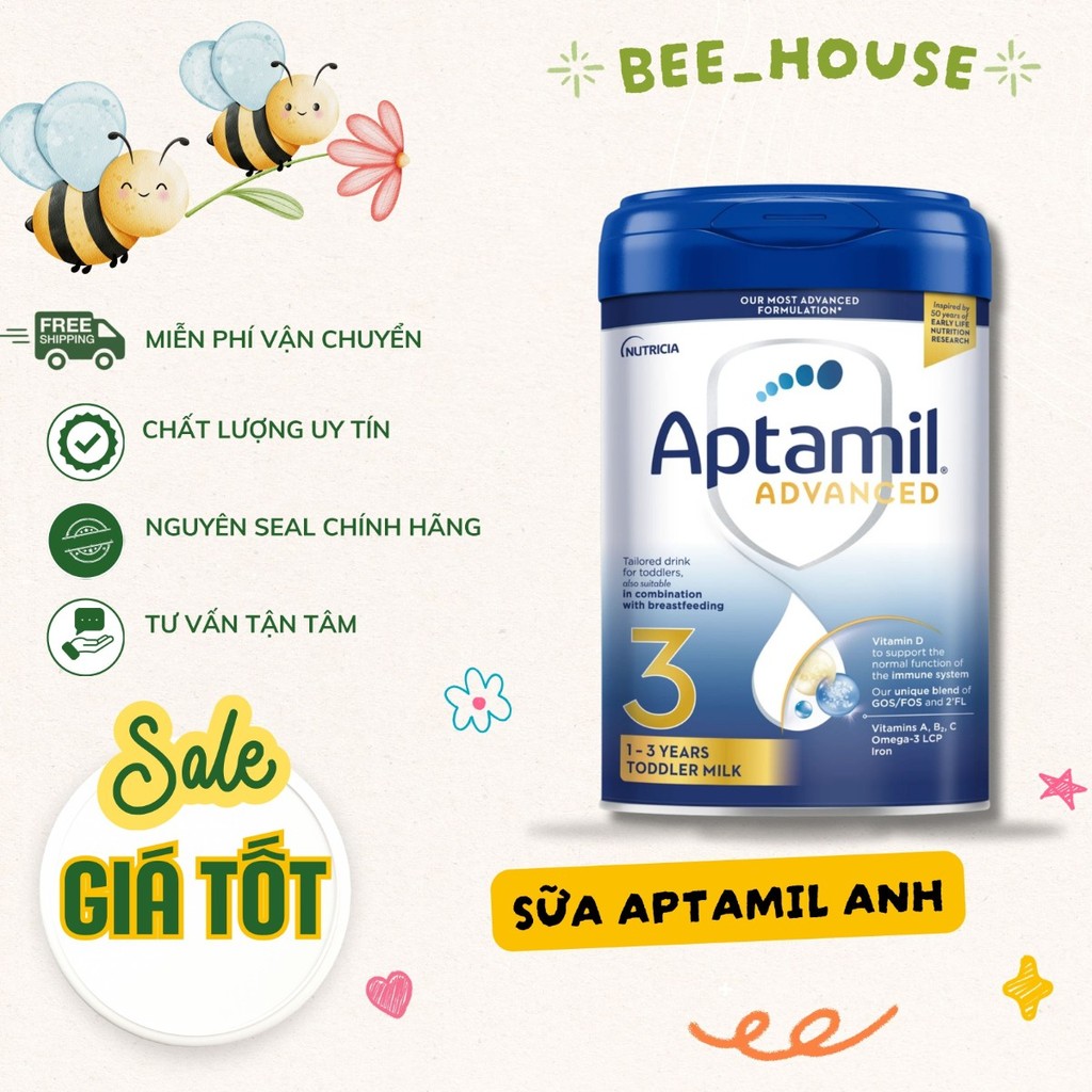 Sữa Aptamil Advanced Anh 800gr -  Bee House Hà Nội