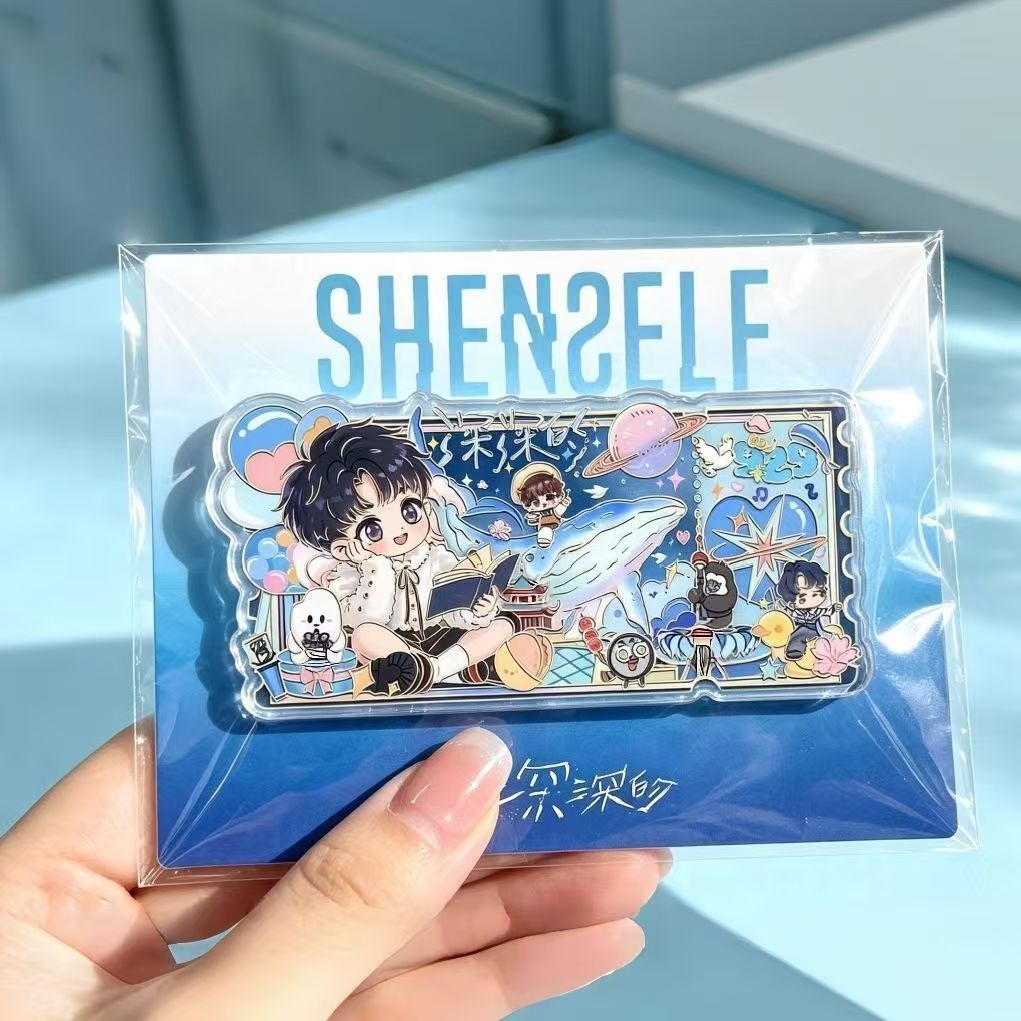 Zhou Shen Concert Vé Stub Acrylic Tủ Lạnh Sticker bd 26.08.07