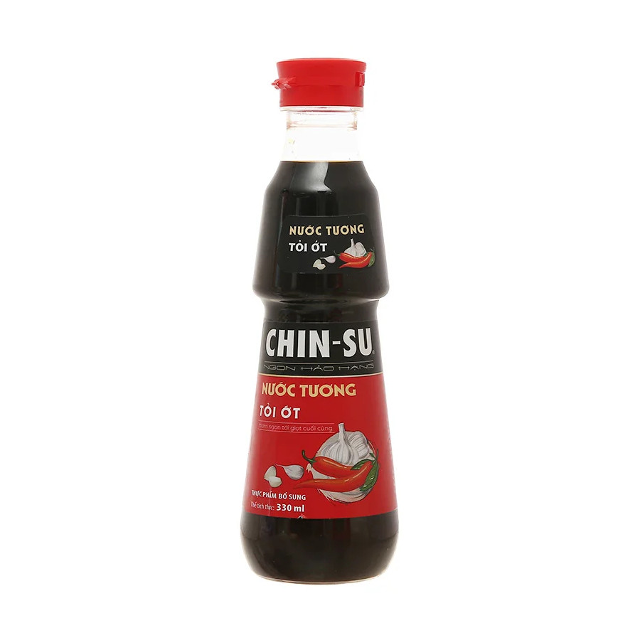 Nước tương Chinsu tỏi ớt 330ml - 63734