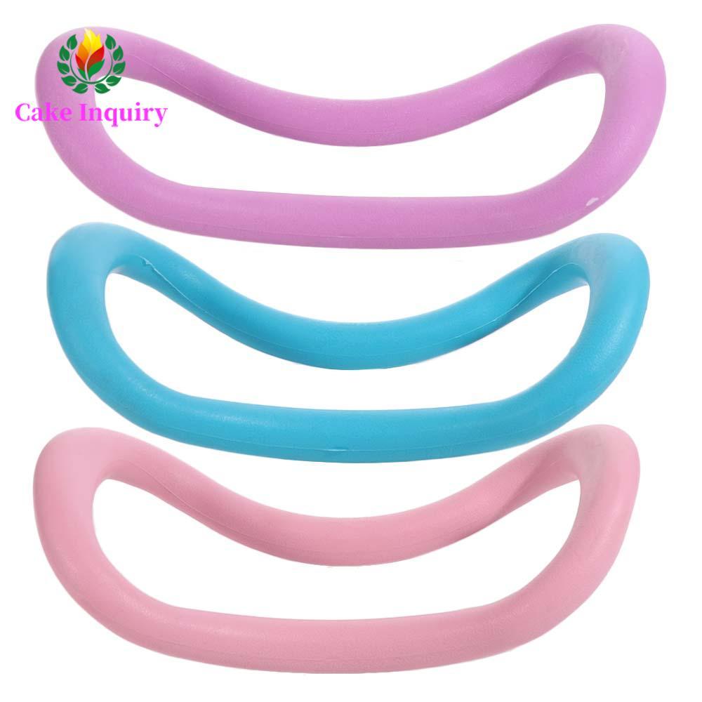 SAHRAI Fitness Stretch Yoga Ring, Mở Vai TPE Mềm Fascia Stretch Ring, Vòng Tập Thể Dục Vật Lý Trị Li