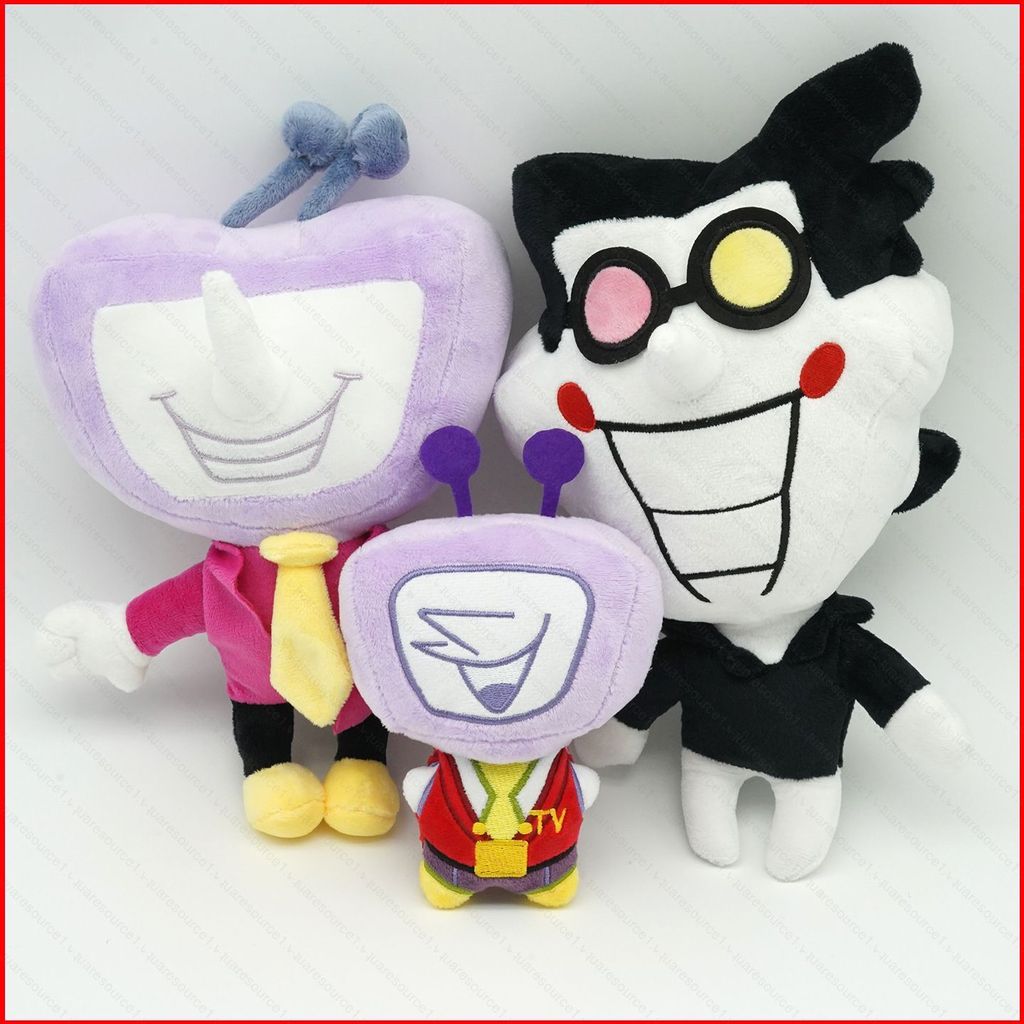 SS Deltarune Spamton Mr.Tenna Plushie Game Merch Búp bê bông sang trọng dễ thương