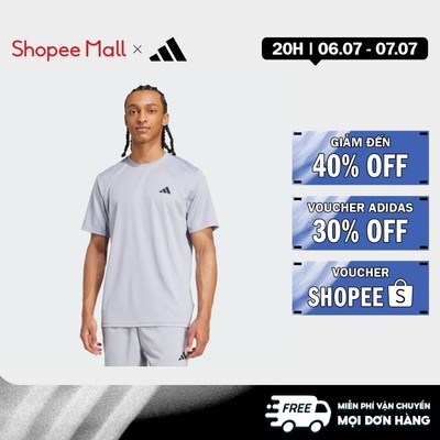 adidas Gym & Training Áo Thun Tập Luyện Train Essentials Nam Xám JX2725
