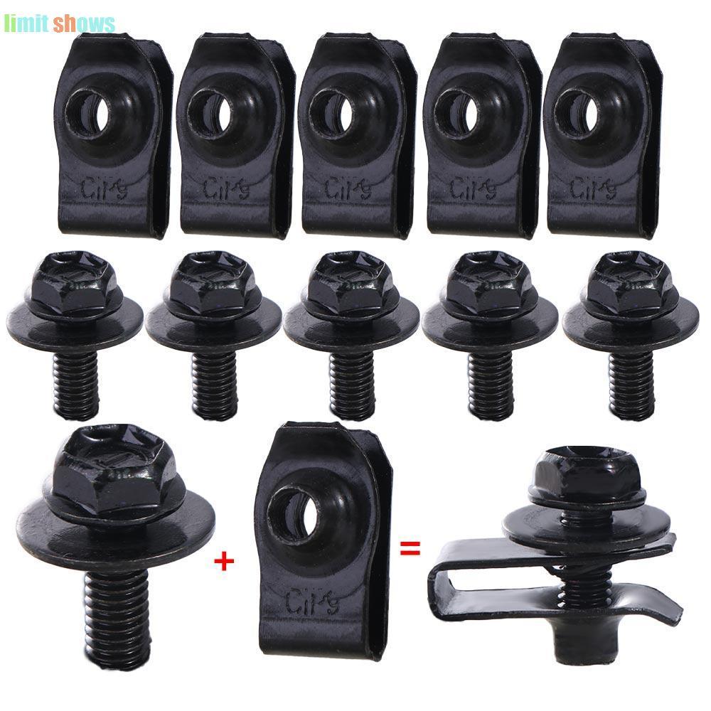 GIỚI HẠN HIỂN THỊ 5 / 10 chiếc Kẹp hạt U, Kẹp chữ U Splash Shield Guard Bu lông thân xe, Vít đinh tá