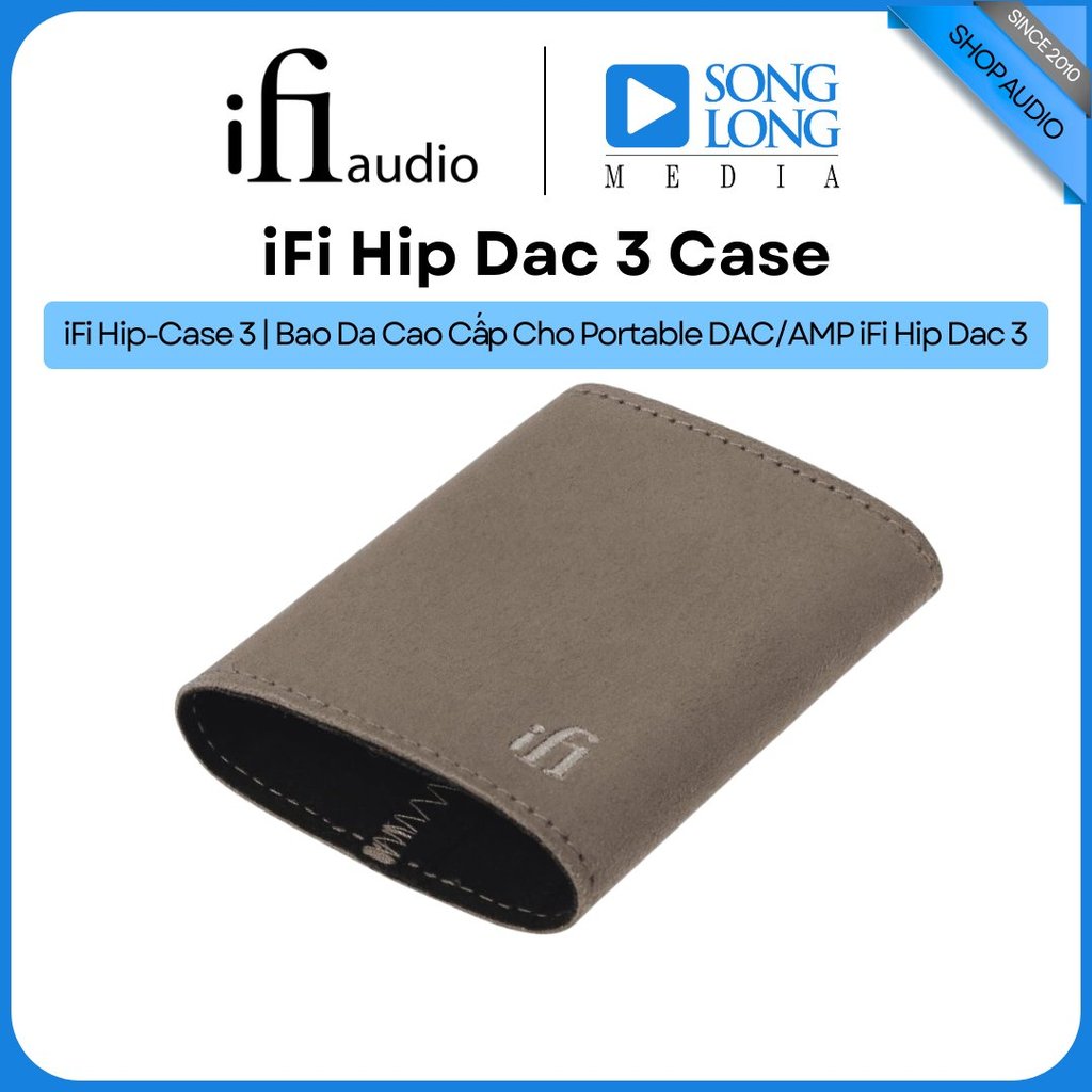 iFi Hip Dac 3 Case (iFi Hip-Case 3 | Bao Da Cao Cấp Cho Portable DAC/AMP iFi Hip Dac 3)- Hàng Chính 