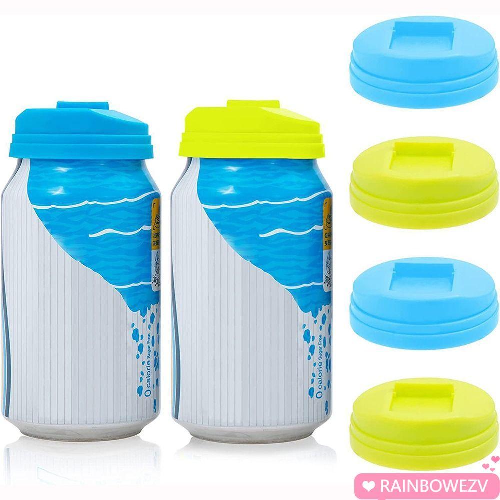 RAINBOWEZV Soda Có Thể Nhựa Có Thể Tái Sử Dụng Nắp Chai Trên, Fizz Coke Nắp Uống Nắp Uống Nước Uống 