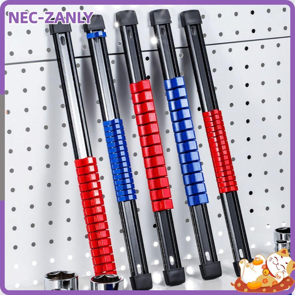 Giá lưu trữ tay áo NEC-ZANLY, 1 / 4in 3 / 8in 1 / 2in 360° Khay sắp xếp tay quay, Giá đỡ ổ cắm chống