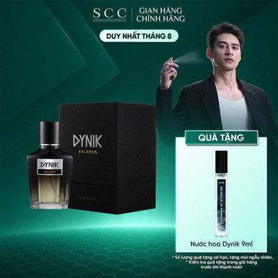 Nước Hoa Nam Cao Cấp DYNIK Valoren 50ml - Hương Thơm Mạnh Mẽ, Uy Lực, Bản Lĩnh Phái Nam