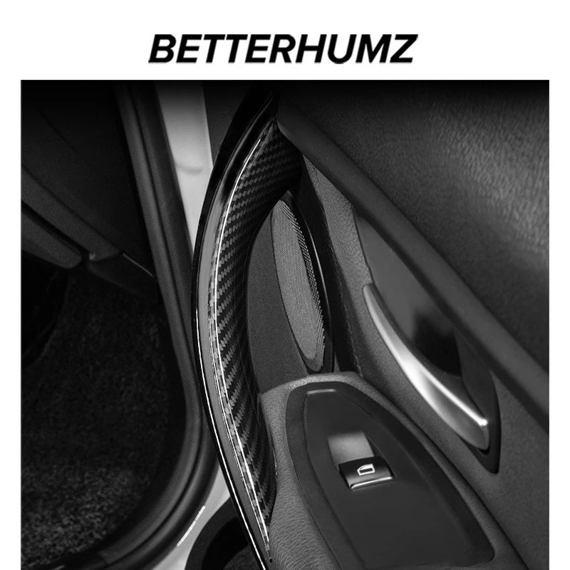 Dành Cho Xe BMW F30 F32 2013-2019 Sợi Carbon ABS Bên Trong Cửa Bảng Điều Khiển Dải Bao Performancean
