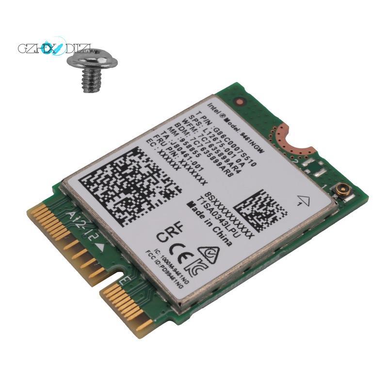 Thẻ WiFi PCB cho 9461NGW Thẻ WiFi AC 9461 2.4G / 5G Băng tần kép 802.11AC M2 Chìa khóa E CNVI Blueto