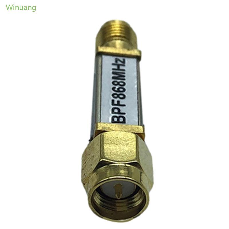 Winu 868 MHz SAW Bandpass Filter 867 869 MHz Passband BPF-868Mhz SMA-M SMA-F giao diện