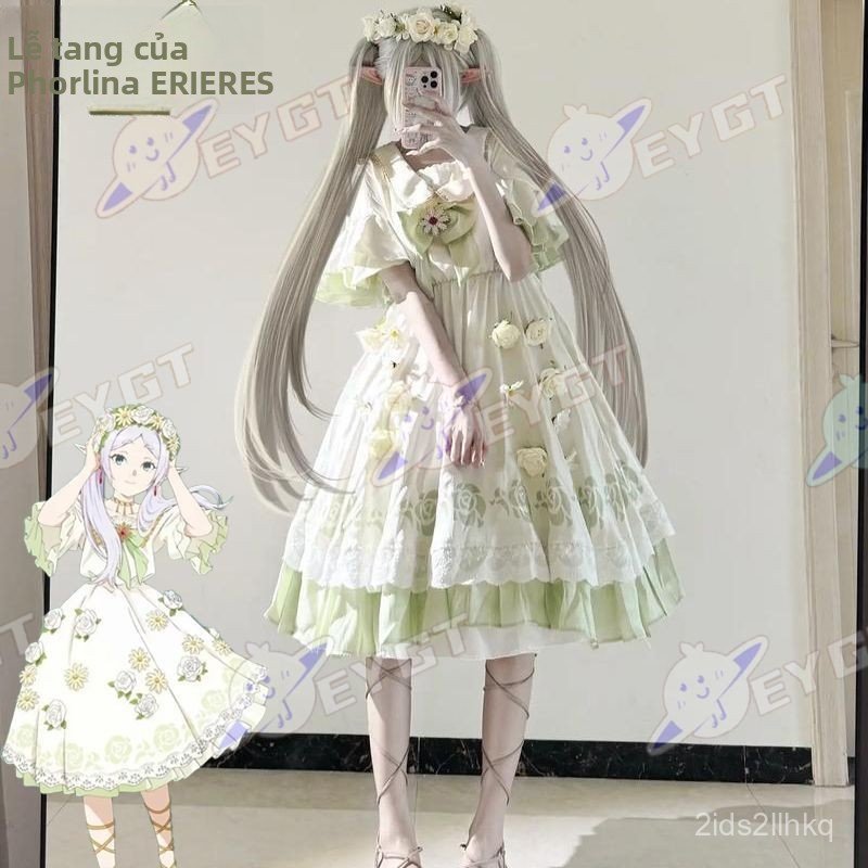 Trang phục cosplay Frieren Frieren Beyond Journey's End full set chuẩn anime