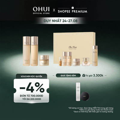[OHUI Official] Bộ 9 món dưỡng tái sinh & chống lão hóa cao cấp đỉnh cao OHUI The First Geniture Special Set 468ml