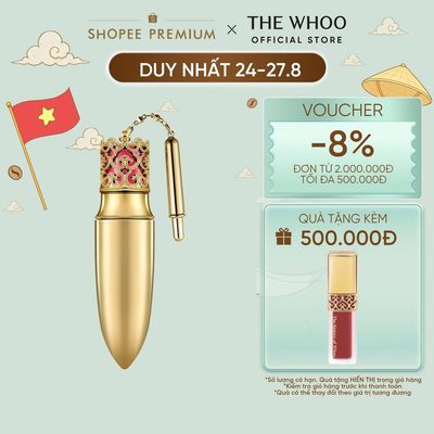 [THE WHOO OFFICIAL] Son môi cao cấp The history of Whoo Gongjinhyang Mi Luxury Lip Rouge 6g