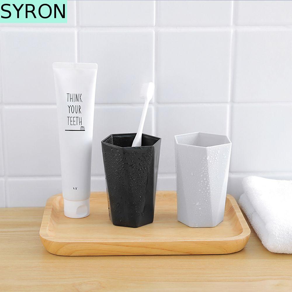 SYRON Phòng Tắm Tumblers Chịu Nhiệt Cho Nước Trái Cây C0ffee Cốc Nhựa Khỏe Mạnh Cốc Nhà Bếp Di Động 