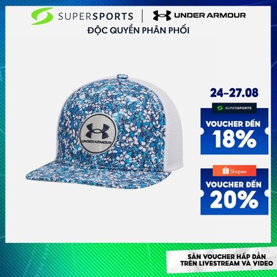 Mũ Lưỡi Trai Nam Under Armour Isochill Drive Mid Mesh Stretch Fit - 1389887-103