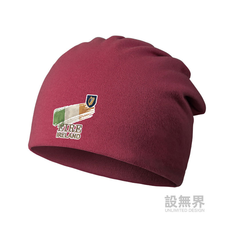 Ireland Eire Quốc Kỳ Logo Quốc Gia Retro Mỏng Mũ Cotton Nam Nữ Cọc Mũ Yếm 0010 Bộ Ràng Buộc
