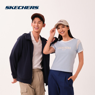 Áo Khoác Có Nón Unisex Skechers Skechers Authentic Iconic Hooded Jacket - SL226U228-002Z